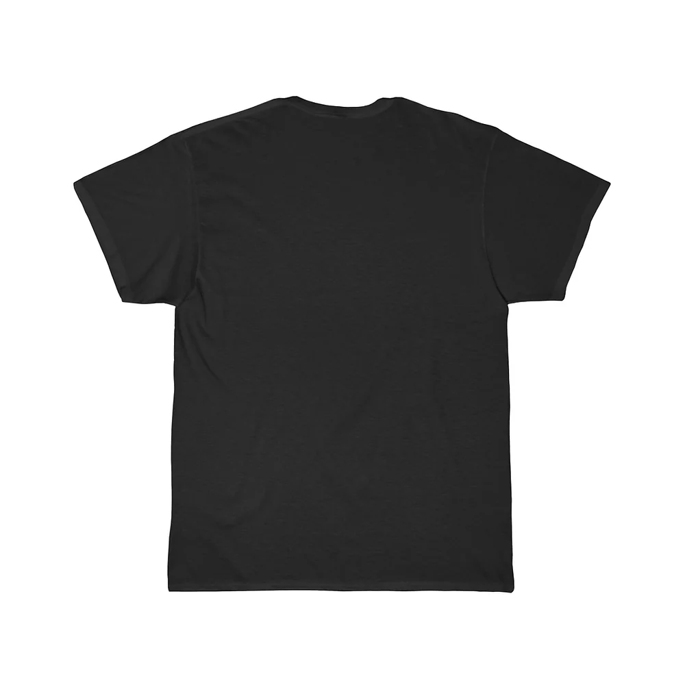 Unisex Adult Cotton Tee - Black