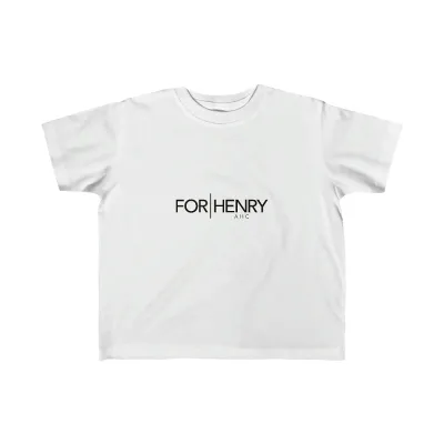 Toddler & Kids Fine Jersey Tee - White