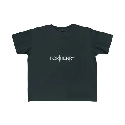 Toddler & Kids Fine Jersey Tee - Black Toddler & Kids Fine Jersey Tee - Black