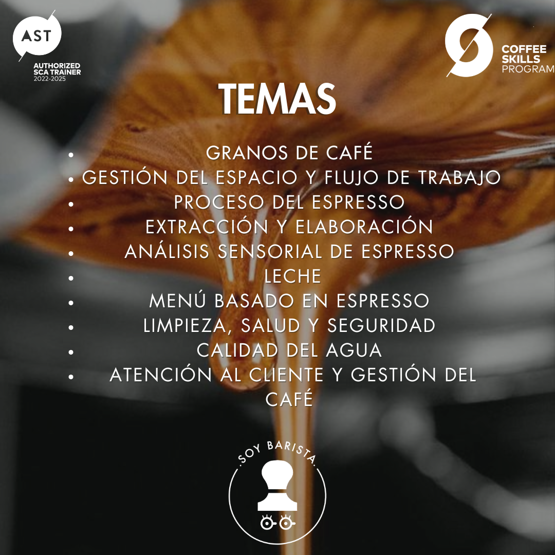 Barista Skills Fundamentos