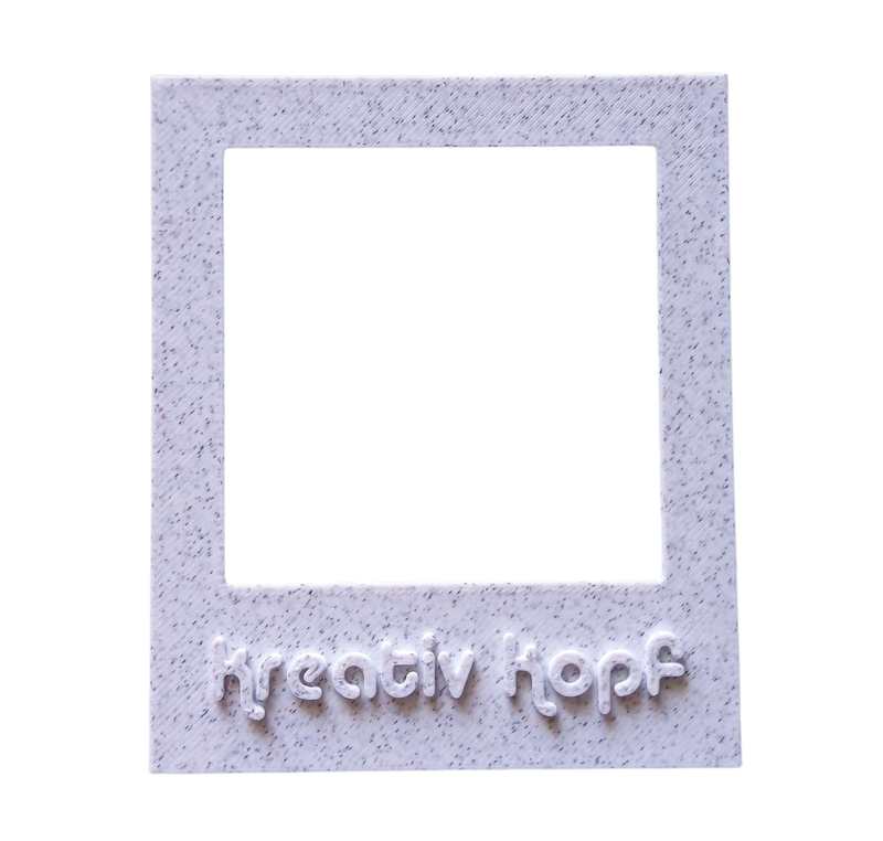 Polaroid Swatch Schablone für Farben, MITTEL, 3D gedruckt, PLA, Farbschablone, Kunstvedarf, Malvorlage, Zeichenvorlage, Zeichen- und Malwerkzeug, Vorlage, Malbedarf, Aquarell