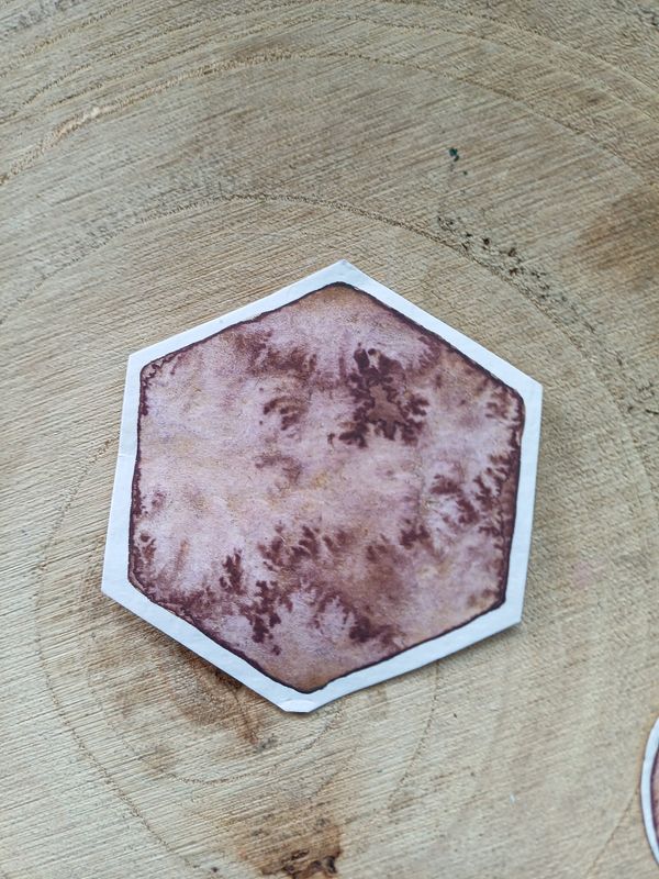 Sepia bloom -Handgefertigte Aquarellfarbe-Künstlerqualität, hoch pigmentiert, Geschenkidee für Malerinnen