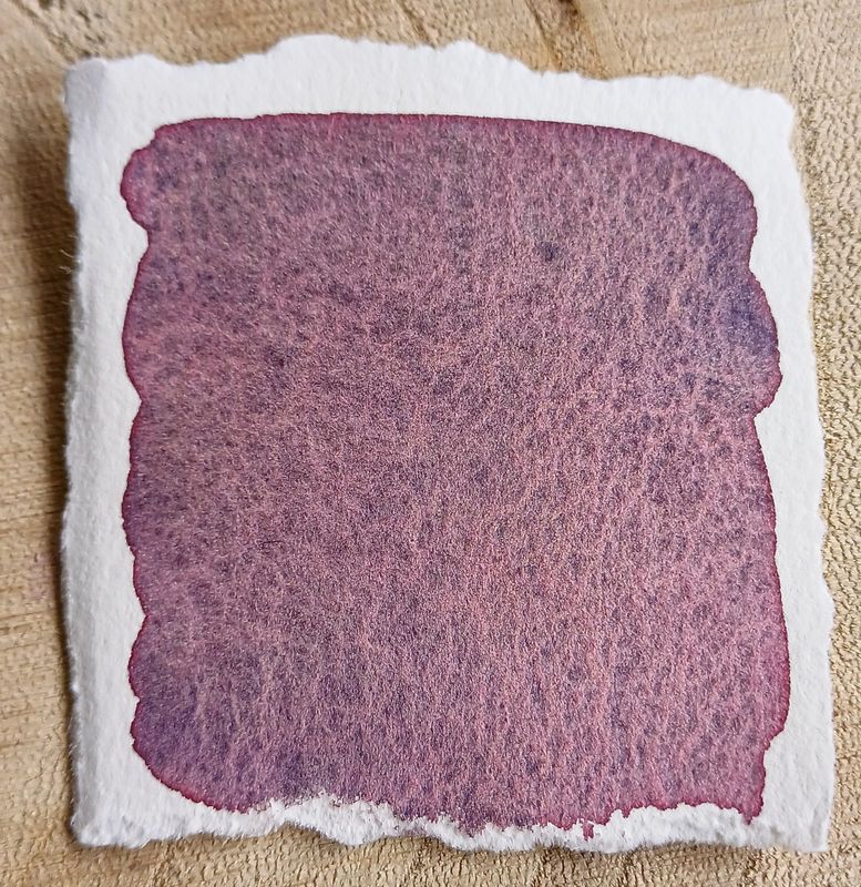 Dark plum -Handgefertigte Aquarellfarbe-Künstlerqualität, hoch pigmentiert, Geschenkidee für Malerinnen