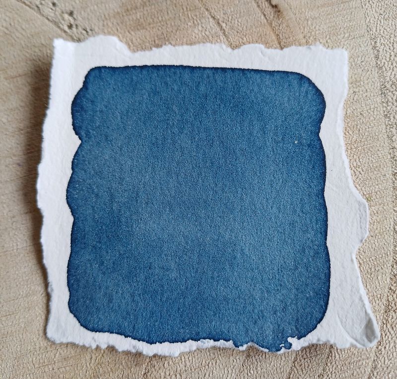 Blaubeere Handgefertigte Aquarellfarbe-Künstlerqualität, hoch pigmentiert, Geschenkidee für Künstler, Künstlerfarbe