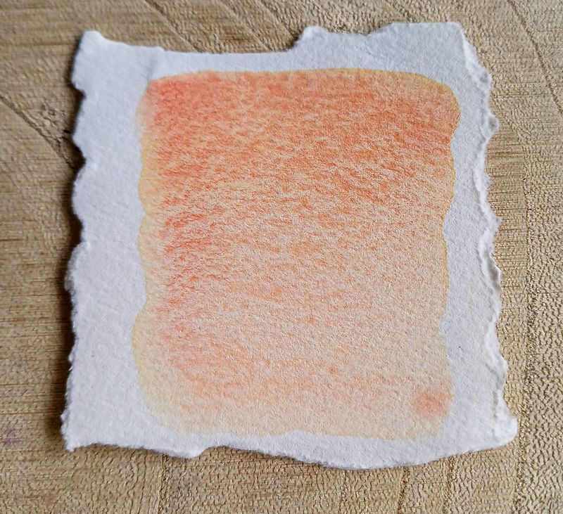 Sunrise-Handgeriebene Aquarellfarbe, granulierend, Malbedarf, handgemacht, Malfarbe