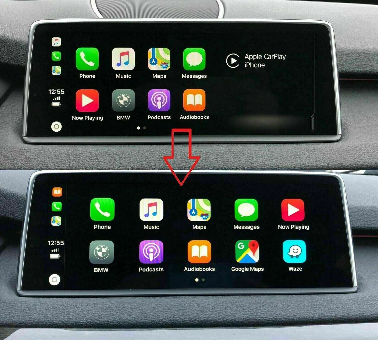 BMW Codage Apple Carplay en plein écran (NBT EVO) USB OU ENET