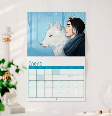 PREVENTA - Calendario de Pared 2026 – Temática estacional