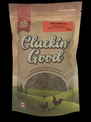 Cluckin Good Mealworms 200g