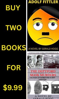 Two Books reduced to $9.99...The Deptford Mask Murders & Adolf Fittler