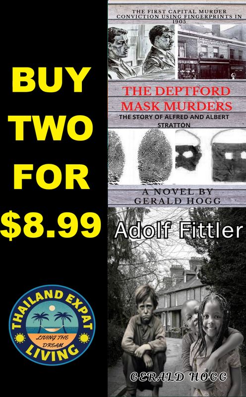 Two Books reduced to $8.99...The Deptford Mask Murders &amp; Adolf Fittler