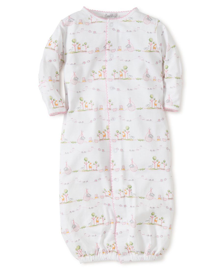 Noah&#39;s Ark Pink Converter Gown