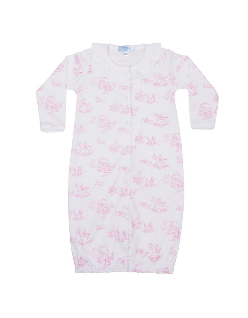 Pink Toile Converter Gown