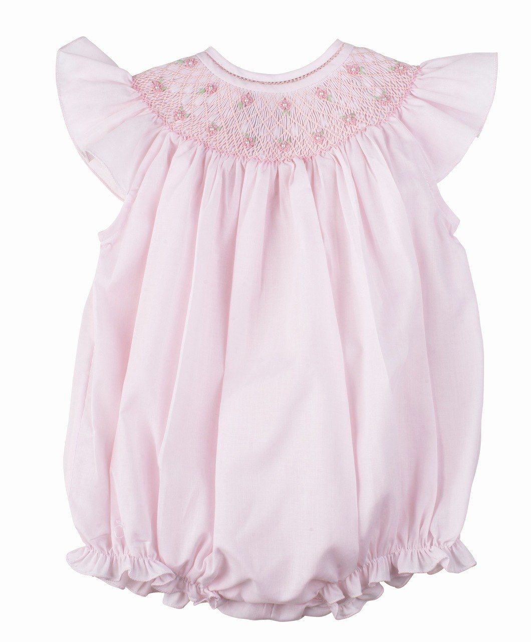 Pearl Flower Fly Sleeve Bubble Pink