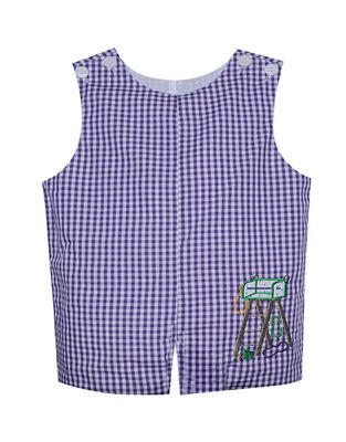 Purple Gingham Parade Ladder Jon Jon