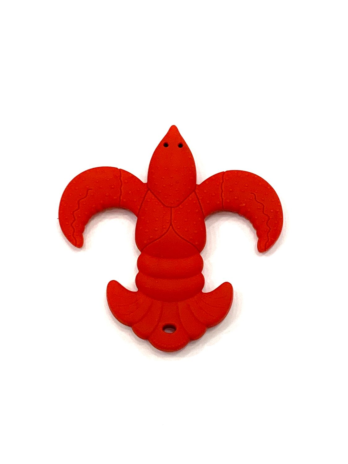 Tiny Tchoups Fleurdelis Crawfish Teether