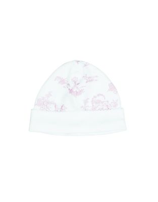 Pink Toile Hat