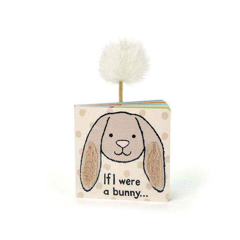 "If I were a Bunny" Board Book Beige