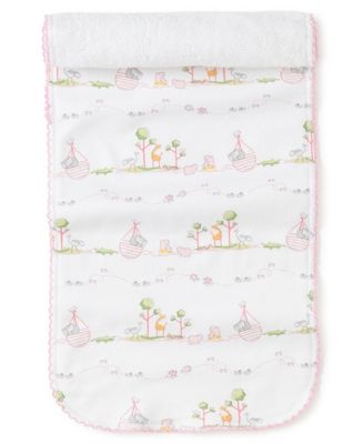 Noah's  Print Burp Cloth Pink