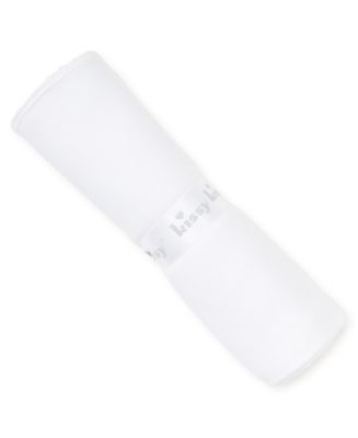 White Premier Basics Blanket with White Trim