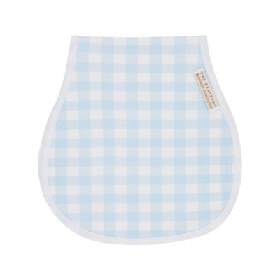 Oopsie Daisy Burp Cloth Buckhead Blue Gingham