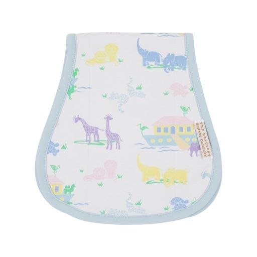 Oopsie Daisy Burp Cloth Have Faith, Buckhead Blue