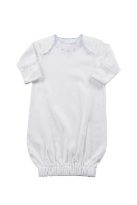 Blue Dotson Sack Pima Gown