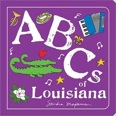&quot;Abcs of Louisiana&quot; Board Book