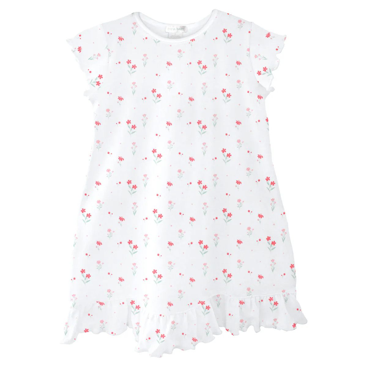 Pink Wildflowers Knit Dress