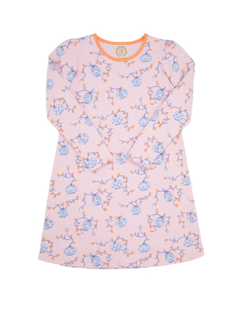 Penny&#39;s Play Dress - LS, Gourd-geous/Sherbet