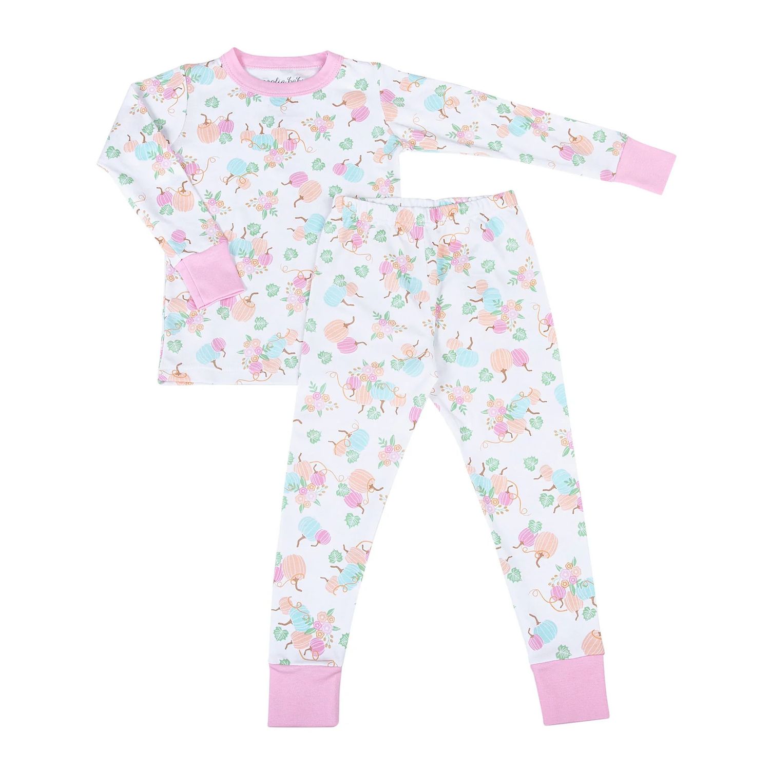 Pink Pumpkin Blush Long Pajamas