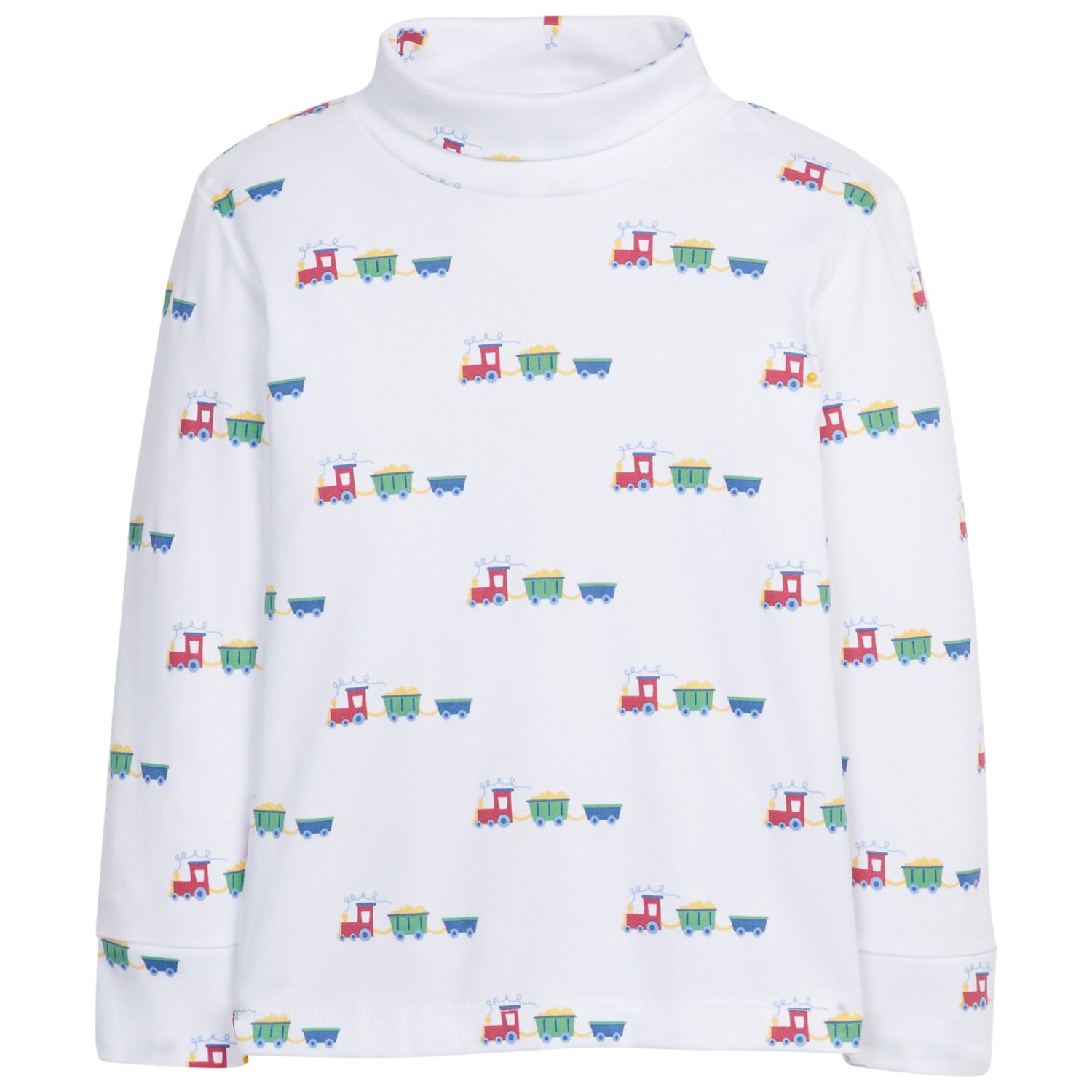 Printed Turtleneck - Trains