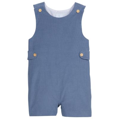 Button Tab John John - Stormy Blue  Corduroy