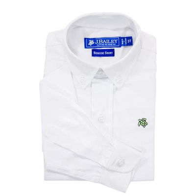 Roscoe Oxford Shirt White