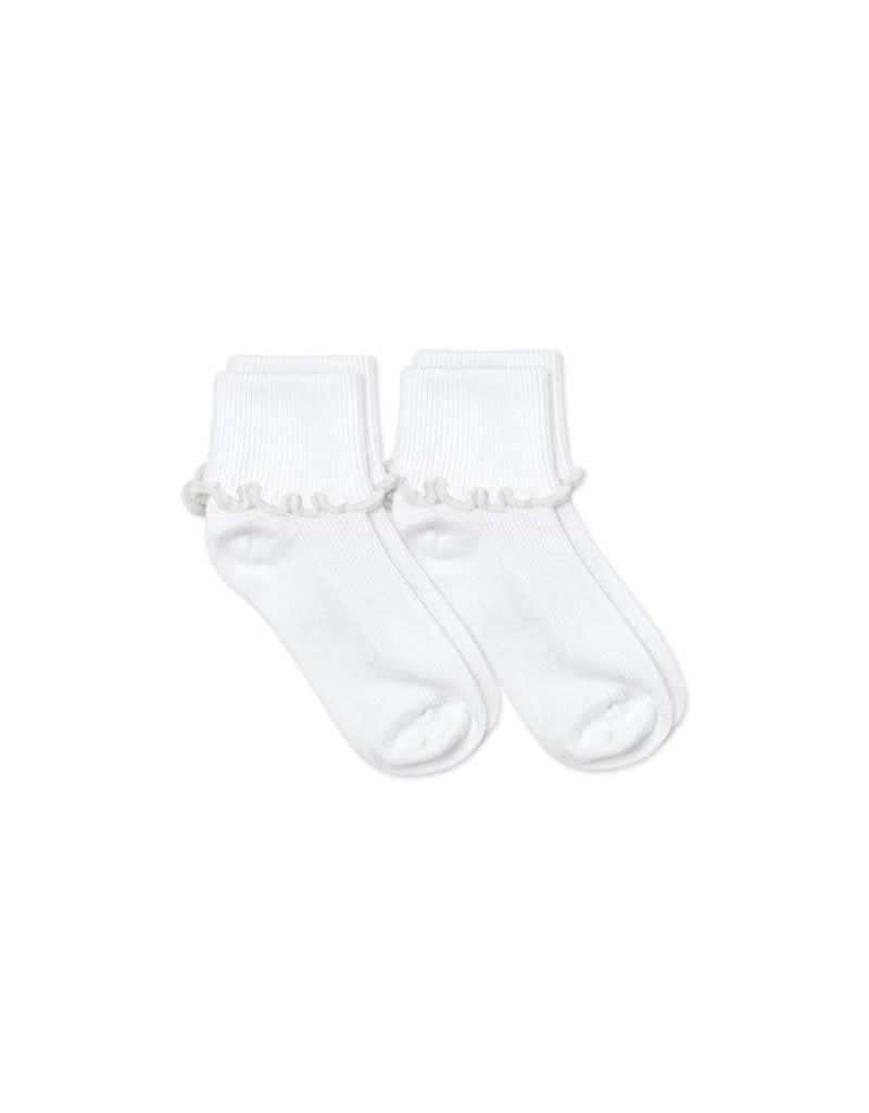 2 Pack White  Cotton Turndown 2221