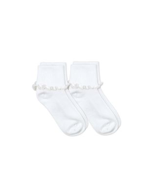 2 Pack White  Cotton Turndown 2221