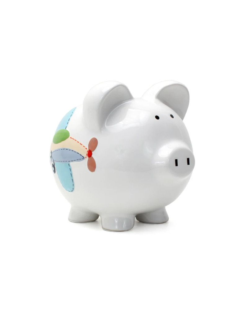 Airplane Piggy Bank