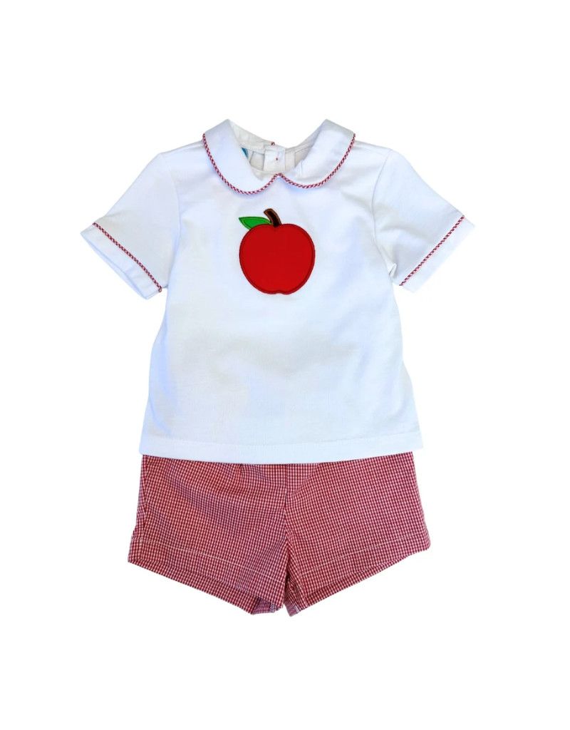 Apple Collared Short Set