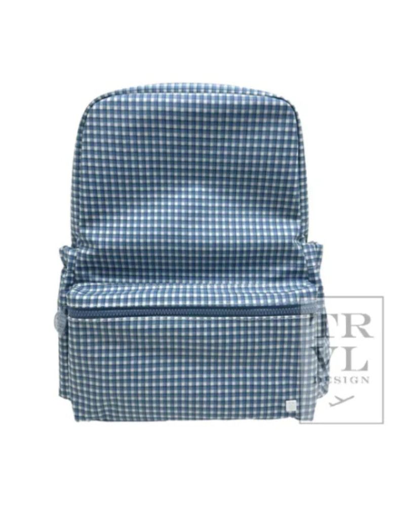 Backpack, Rodeo Check Indigo