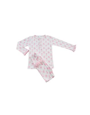 Ballet Shoe Long Ruffle PJ Set