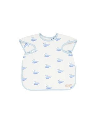 Big Bite Bib - Quack Quacks Blue