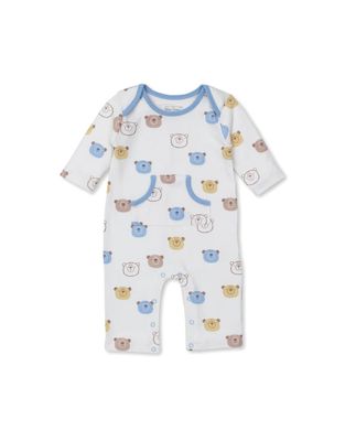 Blue Bear Talk Playsuit