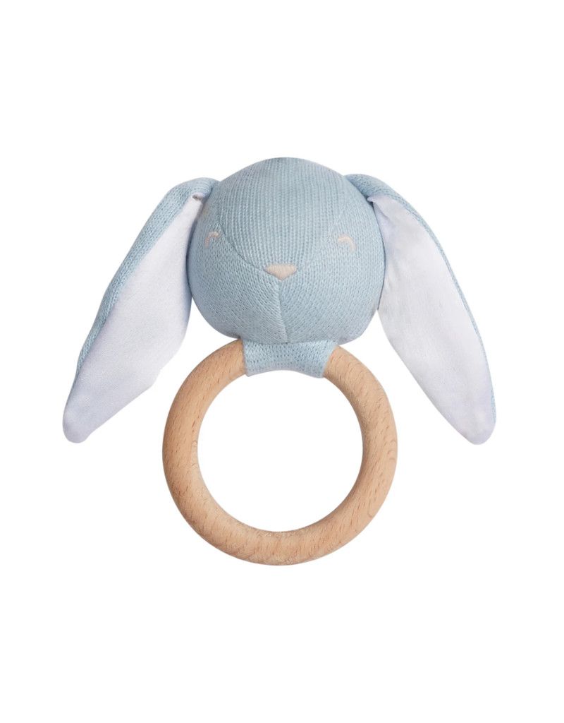 Blue Bunny Rattle