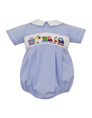 Blue Mini Gingham Bubble, Construction