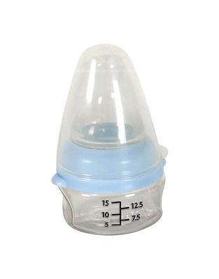 Blue Mini Medicine Bottle