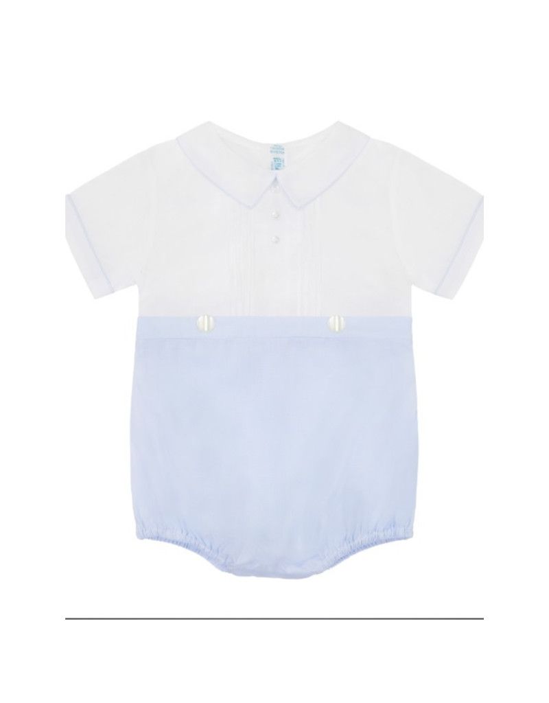 Blue/White Mock 2-Piece Creeper