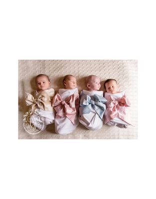 Bow Swaddle Silk