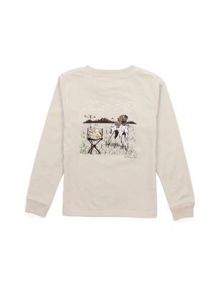 Boys Dove Hunt Long Sleeve Tee, Linen
