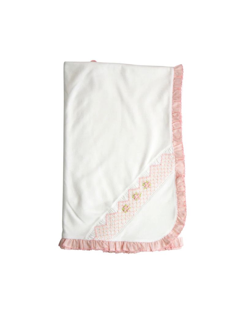Brielle Smocked Baby Blanket