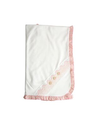 Brielle Smocked Baby Blanket