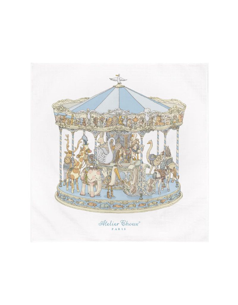 Carrè- Carousel Blue